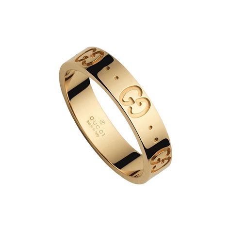 gucci yellow gold rings|Gucci yellow gold jewellery.